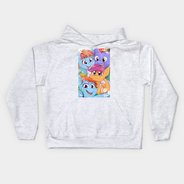 Family Kids Hoodie by MidnightPremiere